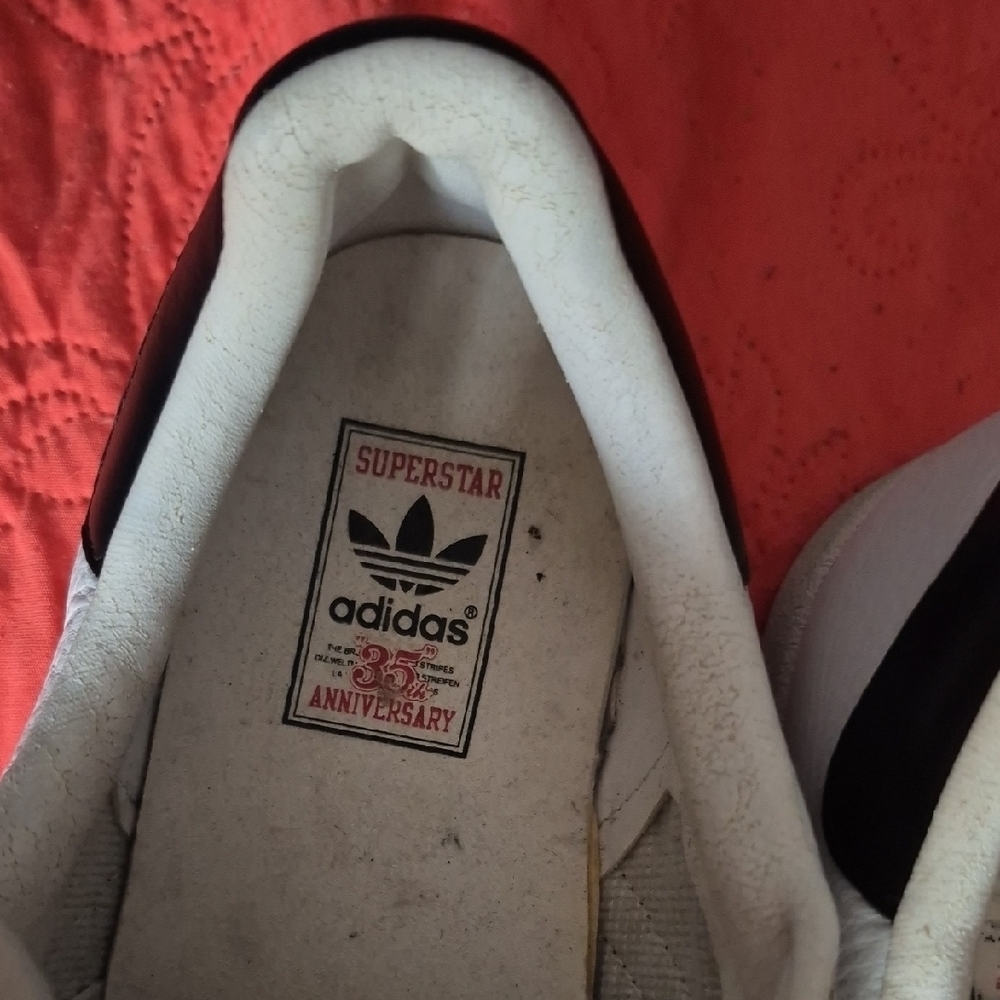 Adidas RUN DMC White and Black Sneakers - Picture 3 of 7